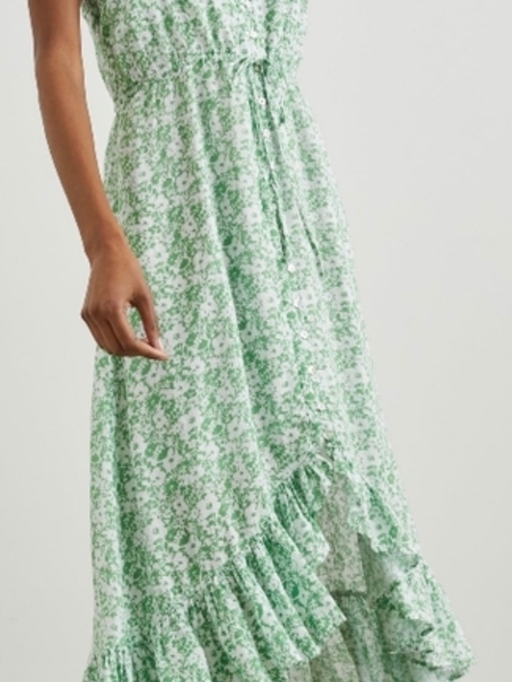 NWT Rails Frida Middi High Low Dress size S